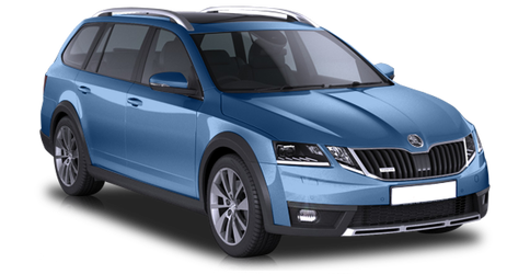Skoda Octavia Scout Denim Blue